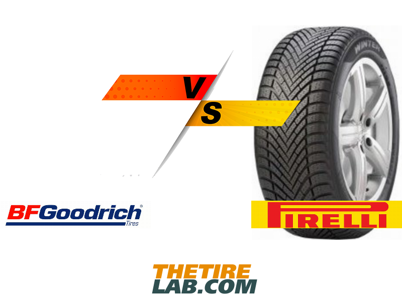 Pirelli BFGoodrich Comparison: 2 Winter G-FORCE vs. Cinturato WINTER