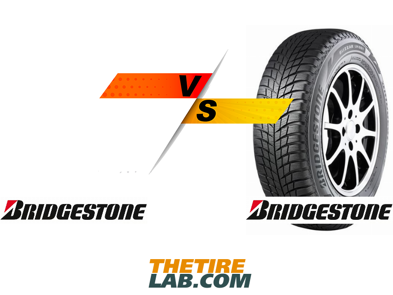 Comparison: Bridgestone Blizzak Blizzak Bridgestone LM-001 DM-V3 vs
