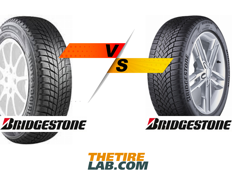 LM-005 Comparison: EVO vs. Bridgestone Blizzak LM-001 Bridgestone Blizzak