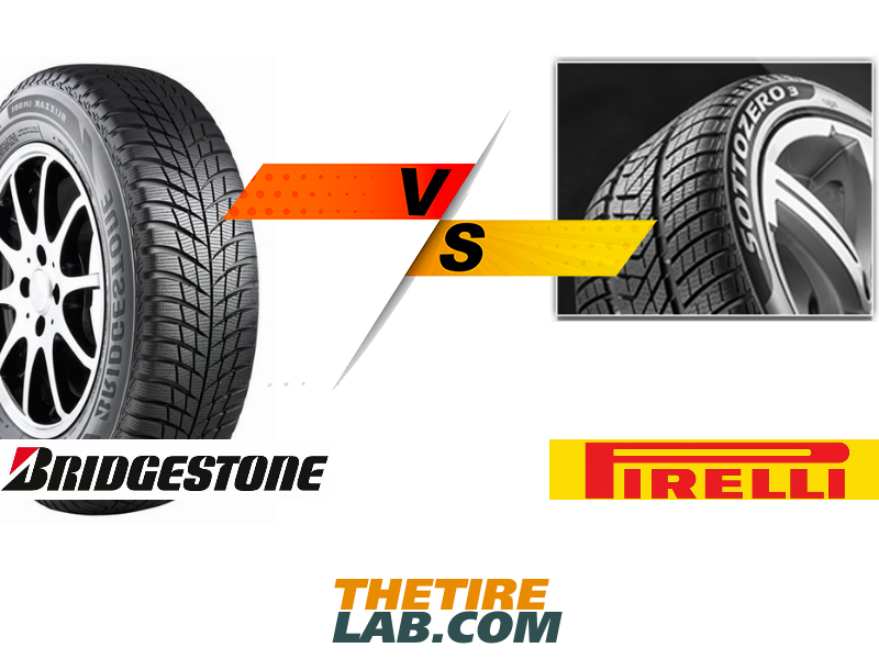 Pirelli 3 Sottozero LM-001 Winter Blizzak Comparison: Bridgestone vs.