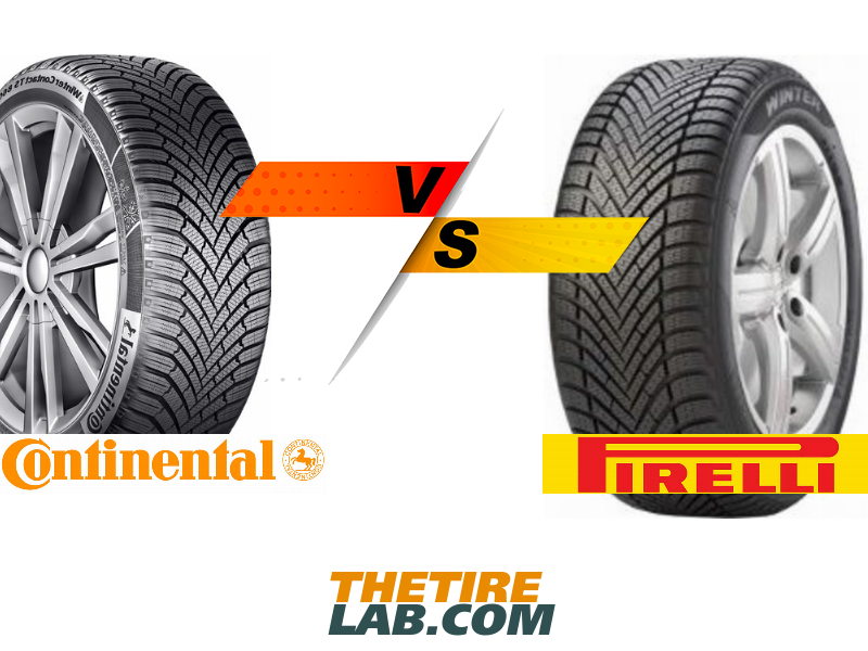 Comparison: Continental WinterContact TS 860 vs. Pirelli Cinturato Winter