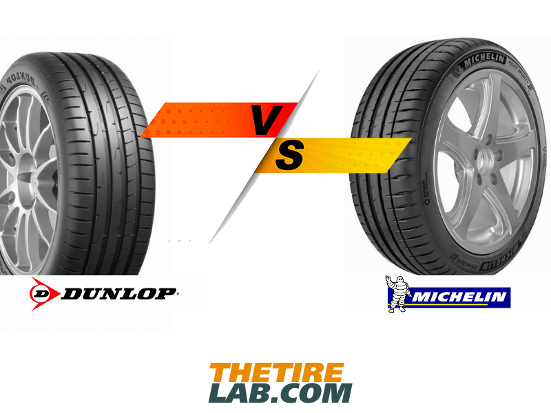 Comparison: Dunlop SP Sport MAXX RT2 vs. Michelin Pilot Sport 4