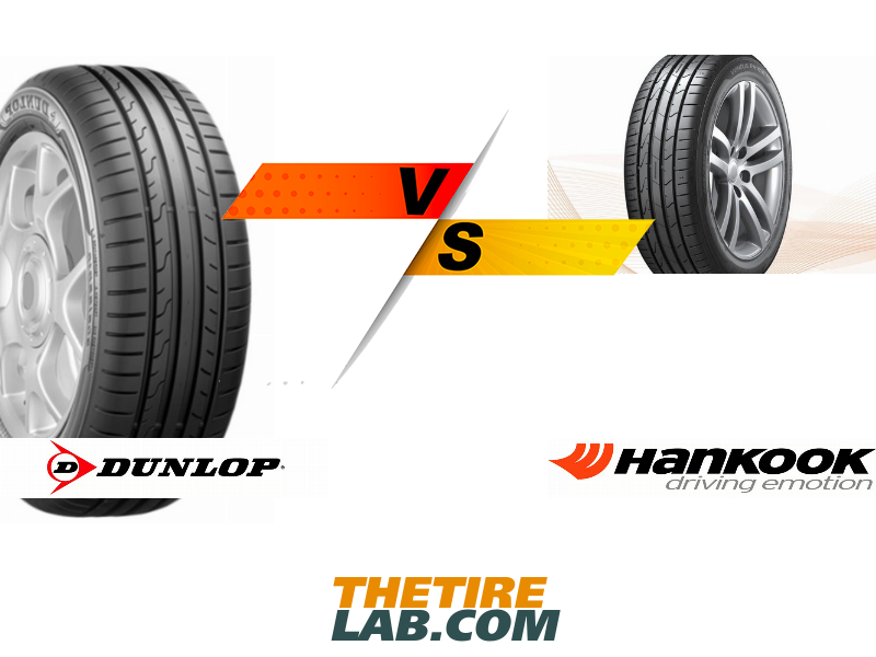 Sport BluResponse Prime3 Ventus vs. Comparison: Dunlop K125 Hankook