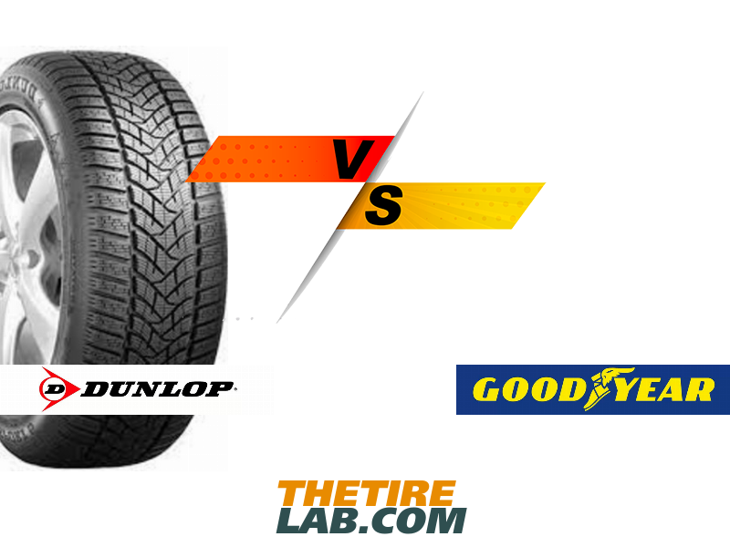 GoodYear Performance Dunlop 5 Sport UltraGrip vs. Winter Comparison: