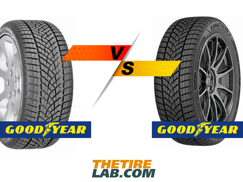 Comparison: Goodyear vs. UltraGrip Suv Goodyear Performance+ Ultragrip Performance Gen-1