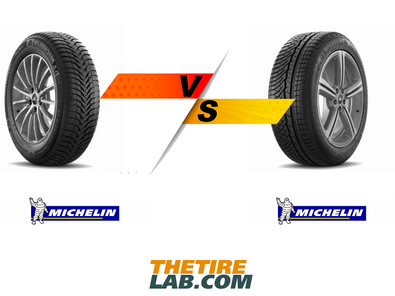 Comparison: Michelin vs. Michelin Alpin A4 PA4 Pilot Alpin