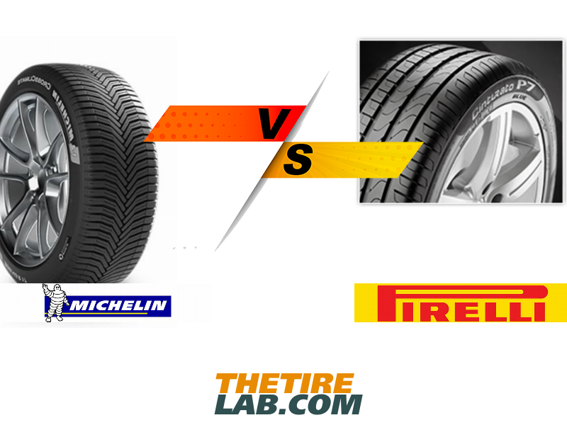 vs. Comparison: Cinturato Pirelli P7 Michelin CrossClimate