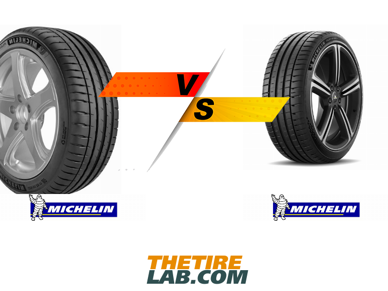 Comparison: Michelin vs. Michelin 4 Sport Pilot 5 Pilot Sport