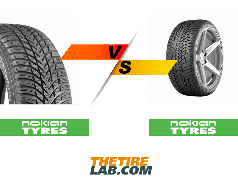 Comparison: Nokian Snowproof 2 SUV vs. Nokian WR Snowproof P