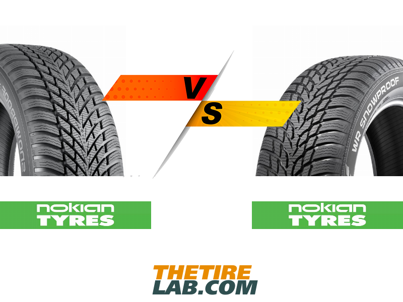 2 Nokian WR Nokian vs. Snowproof Snowproof Comparison: