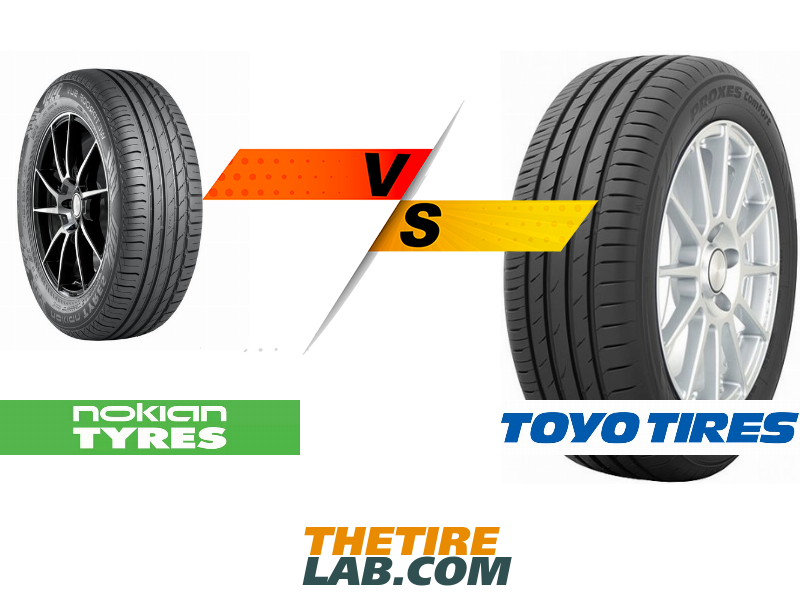 Comparison: Comfort Wetproof Toyo Proxes vs. SUV Nokian