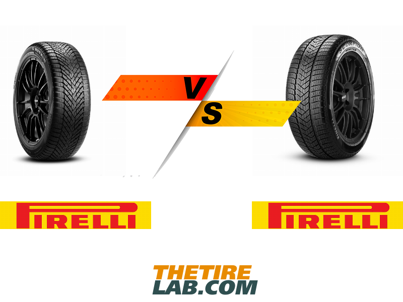 Comparison: Pirelli Cinturato Winter vs. Winter Pirelli Scorpion 2