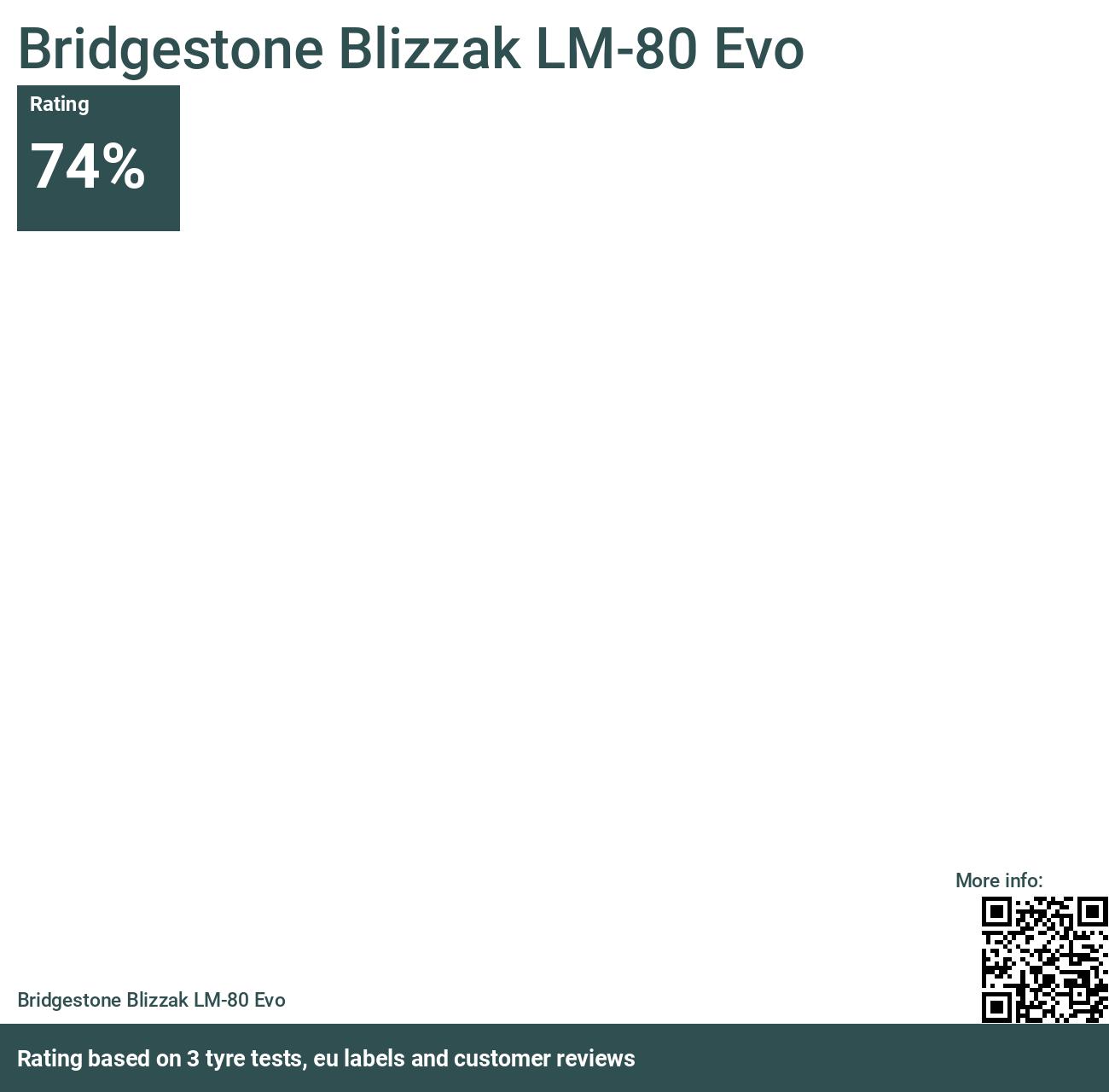 Reviews LM-80 Blizzak and Evo 2024 tests - Bridgestone