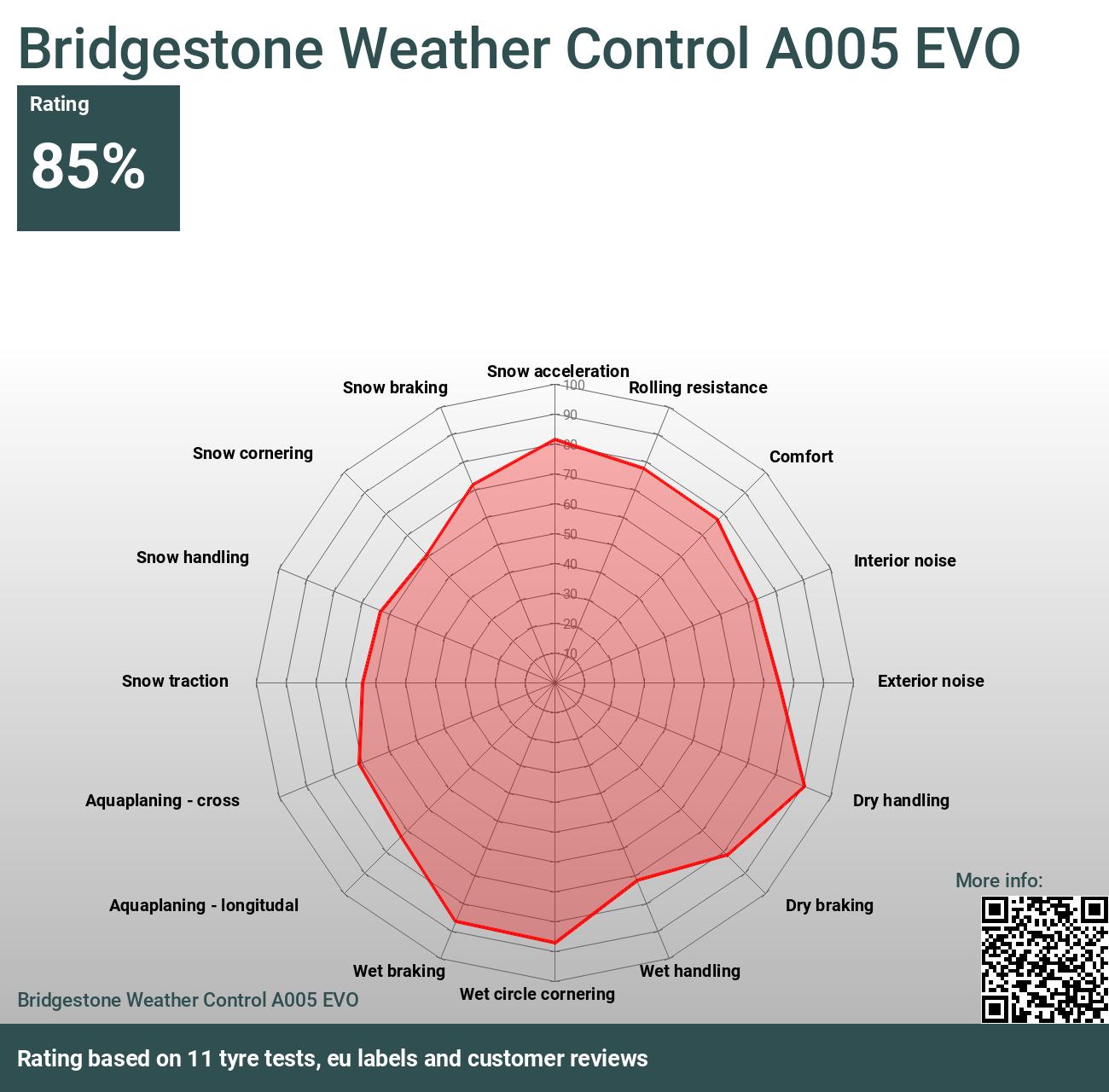 Bridgestone Weather Control A005 EVO and Reviews tests - 2024